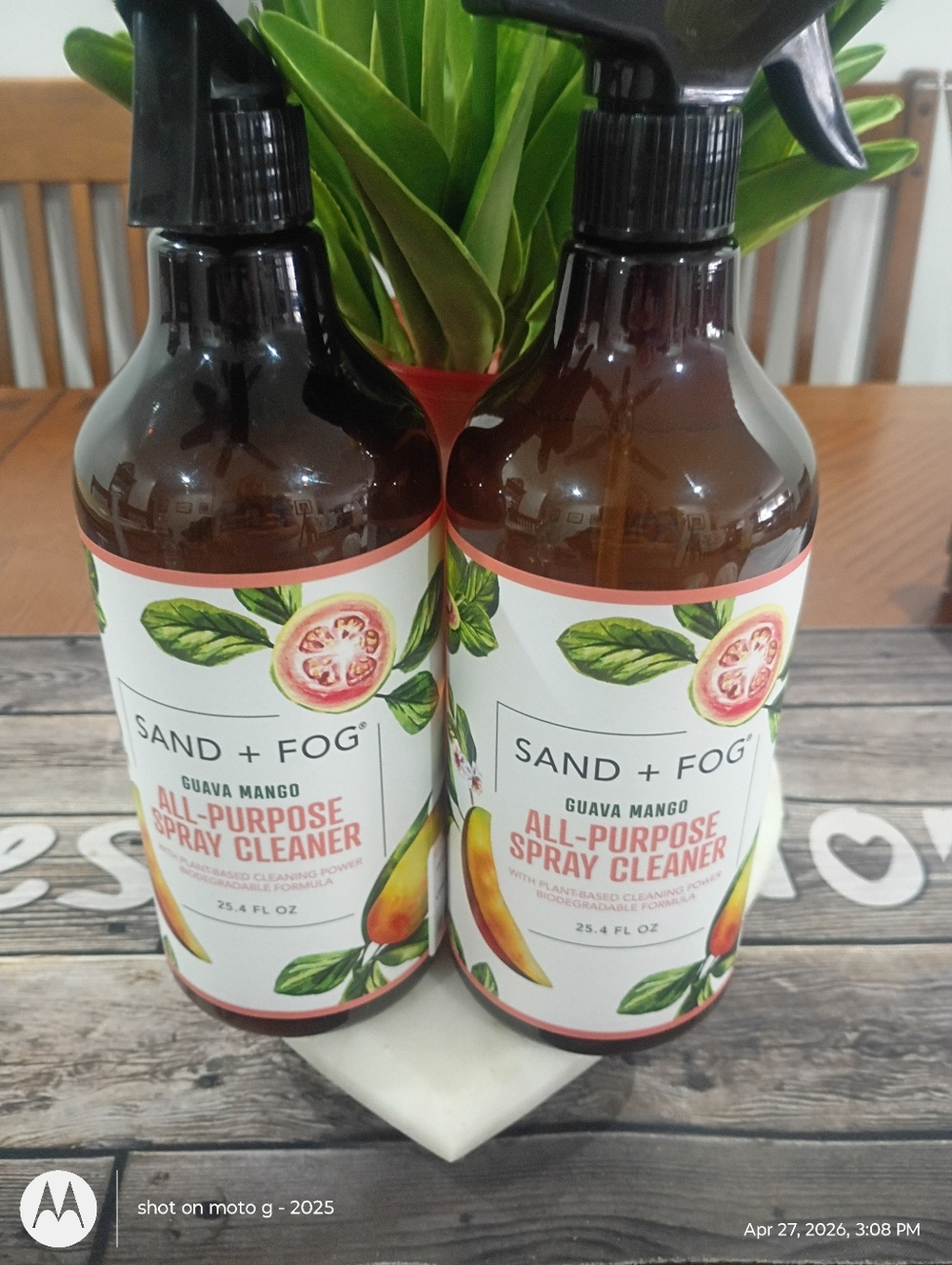 SAND + FOG™ Plant-Based Kitchen REFRESHER & CLEANER ~ Guava Mango